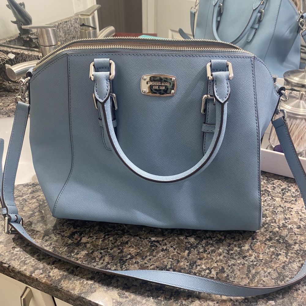Micheal Kors Baby Blue Tote